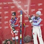 Ferrari triumphs at the Ski World Cup in Cortina