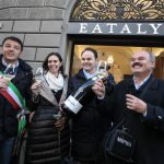 A “Ferrari Spazio Bollicine” in the Eataly Pavilion at Expo Milano 2015