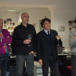 Consegnate a Gian Marco Chiocci, direttore del Tempo, le 1.000 bottiglie di Ferrari Trentodoc per il Titolo dell'Anno 2014