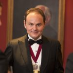 Matteo Lunelli durante l’Annual Award Banquet ricorda il suo anno da Presidente dell’IWSC