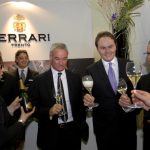 Ma quanti grandi dello sport mondiale hanno brindato con Ferrari al Vinitaly!