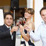 An ordinary society evening at Porto Cervo with the opening of Ferrari Spazio Bollicine