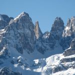 Sulle nevi di Madonna di Campiglio brindisi Ferrari per i 150 anni dell?Unità d?Italia