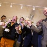 Ferrari toasts also at Eataly's inauguration in Chicago a few days ago