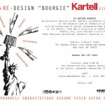 Kartell celebrates its magic Bourgie with Ferrari in New York