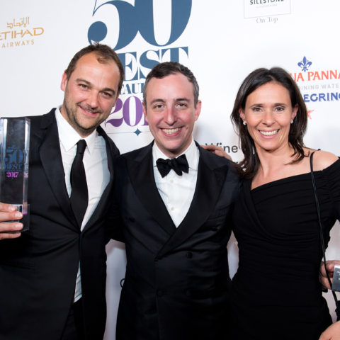 Daniel Humm, Will Guidara and Camilla Lunelli