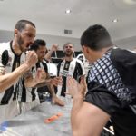 La Juventus dei record brinda con Ferrari  al sesto scudetto consecutivo