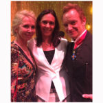 Camilla Lunelli with Sting and his wife