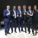 Mauro Lunelli, Beniamino Garofalo, Matteo, Marcello, Alessandro e Camilla Lunelli