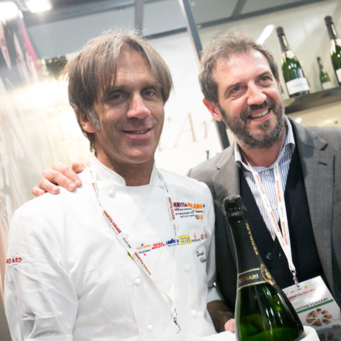 Davide Oldani with Beniamino Garofalo