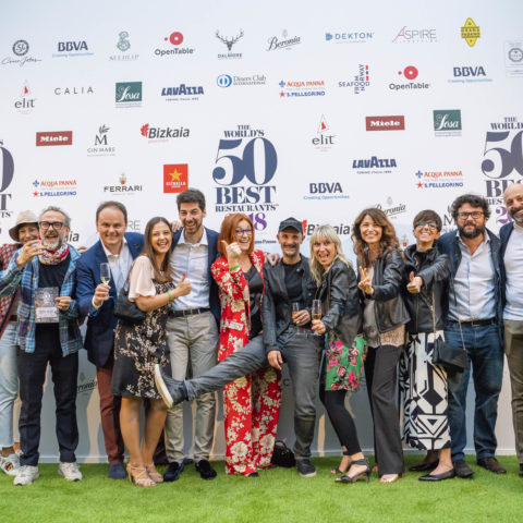 Some Italian representatives at The World’s 50 Best Restaurants 2018