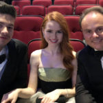 Travis Mills, Madelaine Petsch and Matteo Lunelli