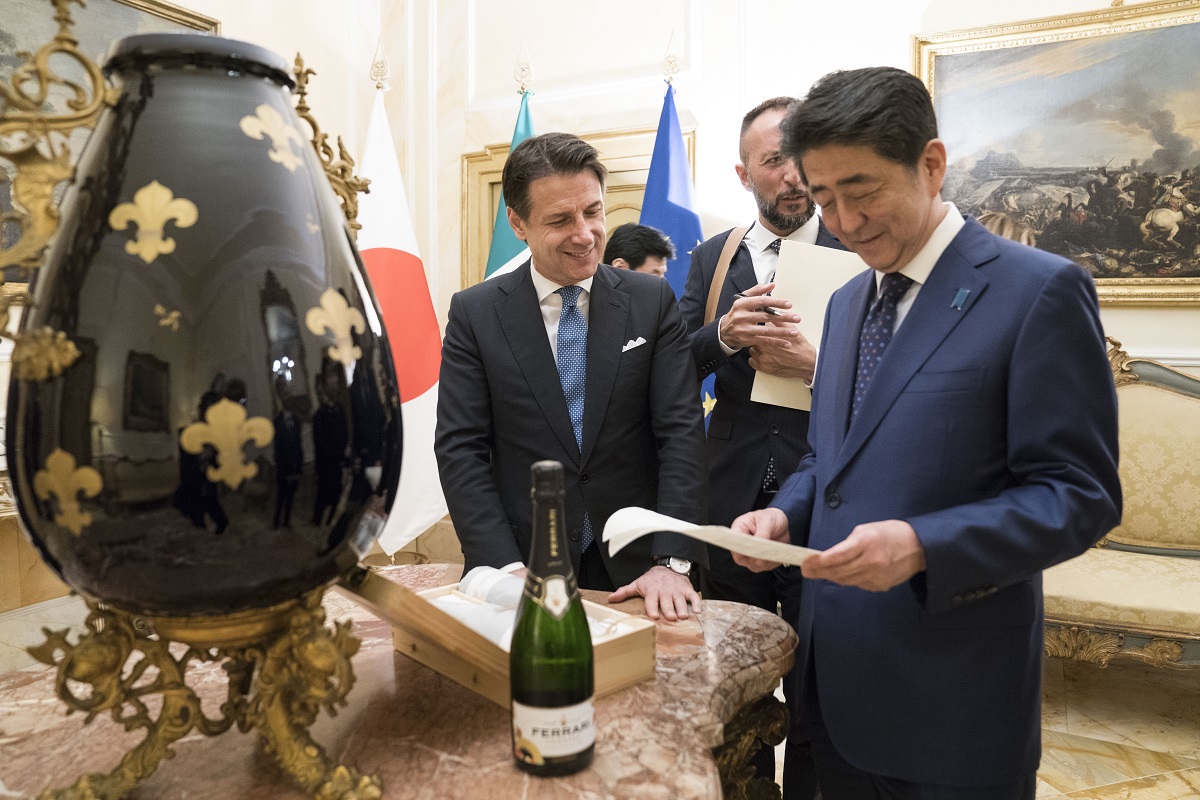 Ferrari Hommage” was the official toast of the Prime Minister of