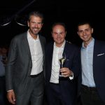 Matteo Lunelli con Andrea Berton e Edoardo Fumagalli