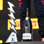 The first podium for Ferrari Trento at Imola as the official sparkling wine of Formula 1®