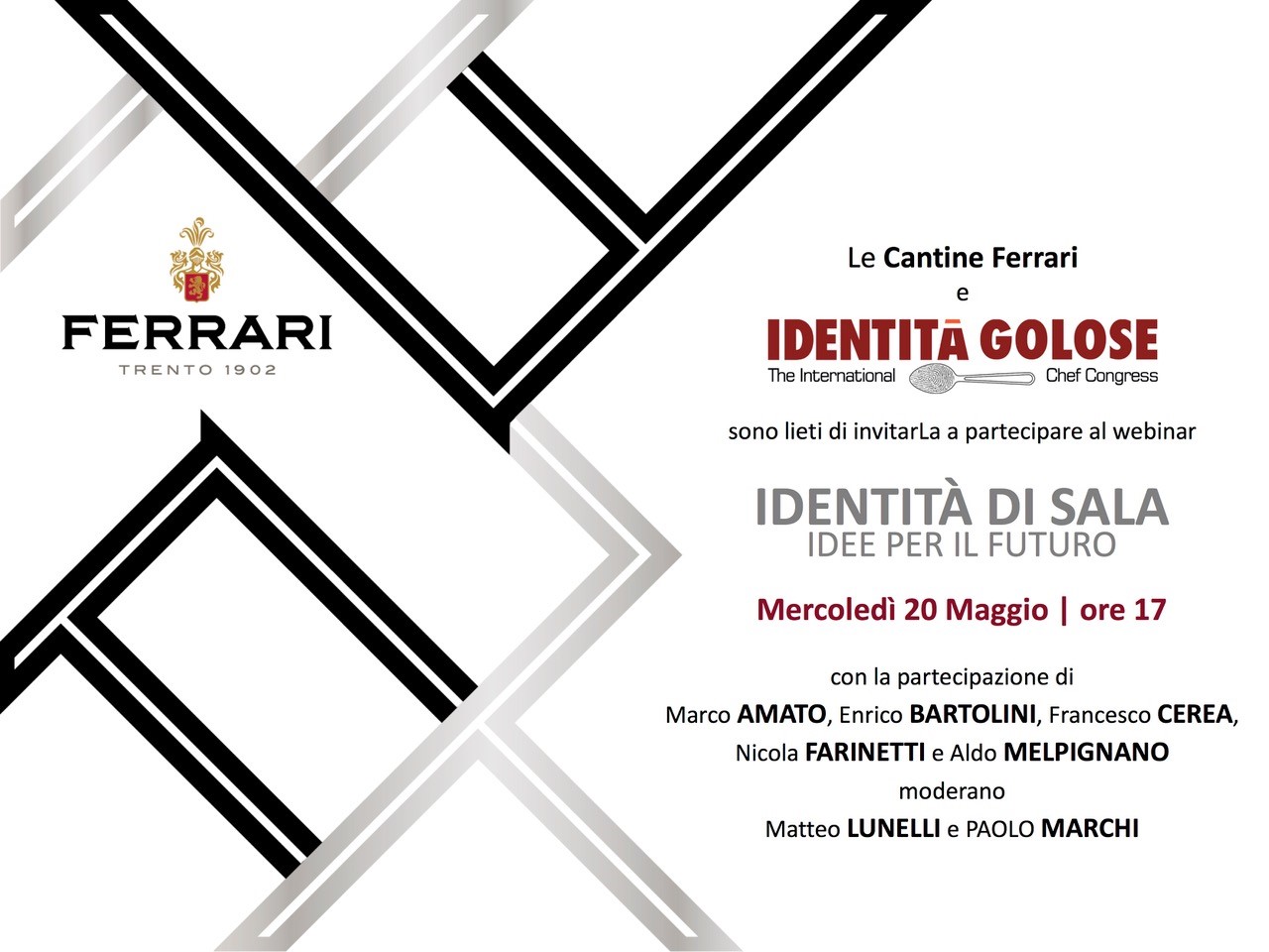 Identità di Sala non si ferma e si confronta online