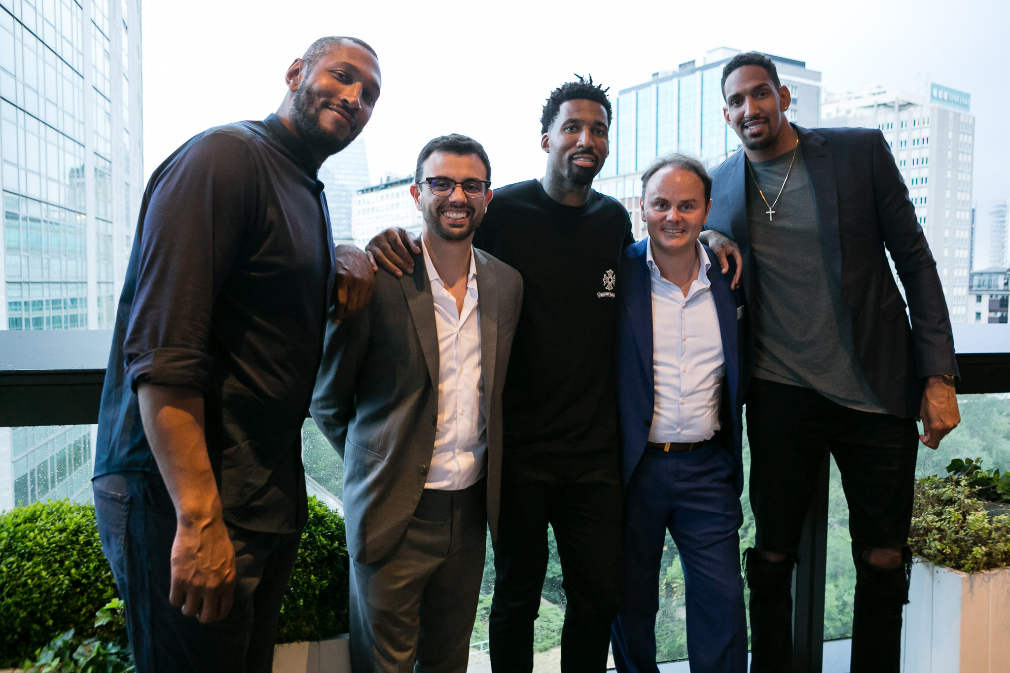 Uno speciale Ferrari Time – Aperitivo Italiano per le stelle del NBA, a Milano con NBPA e Sda Bocconi