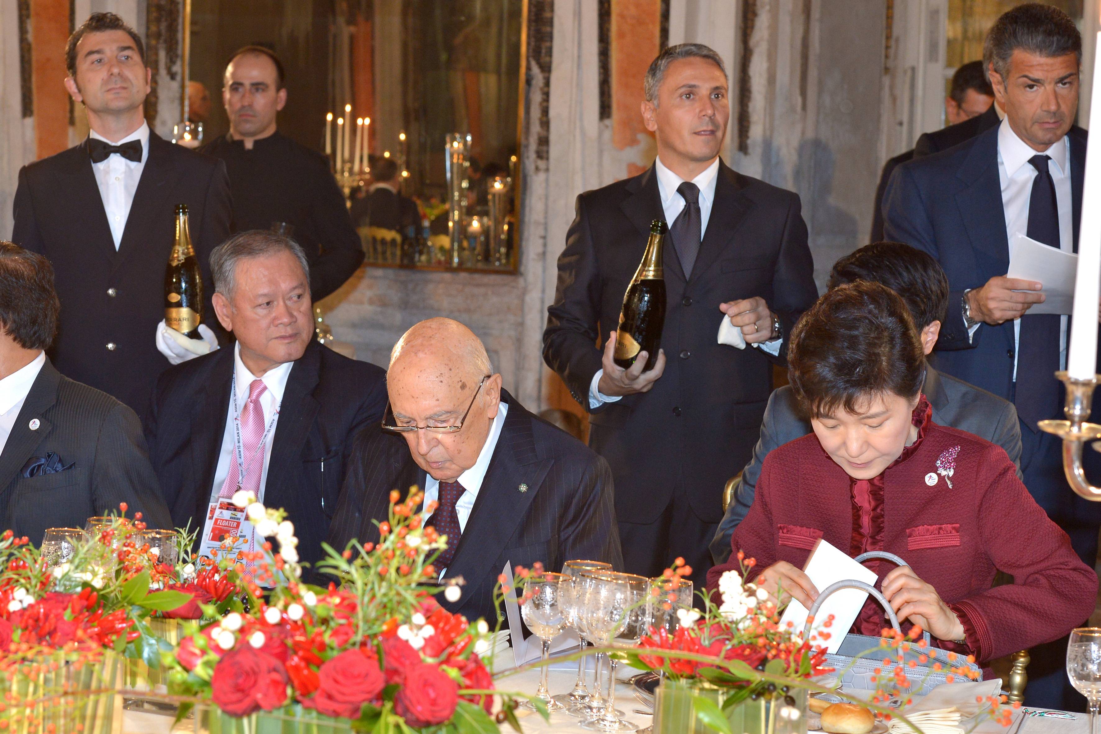 Ferrari Trentodoc for 56 European and Asian heads of state at Asem Summit