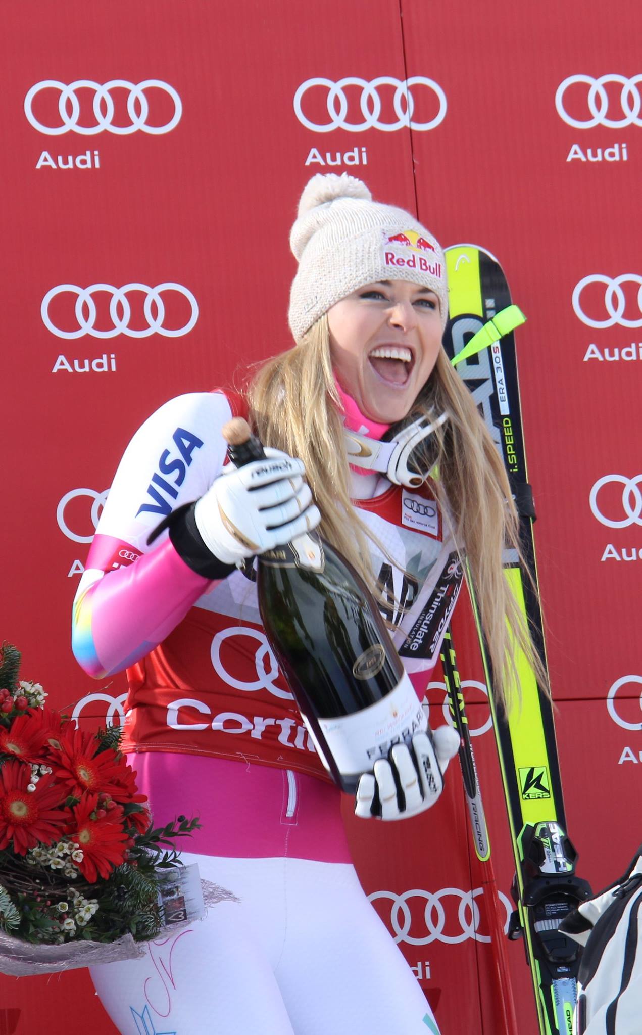 Trionfo dell'americana Lindsey Vonn a Cortina