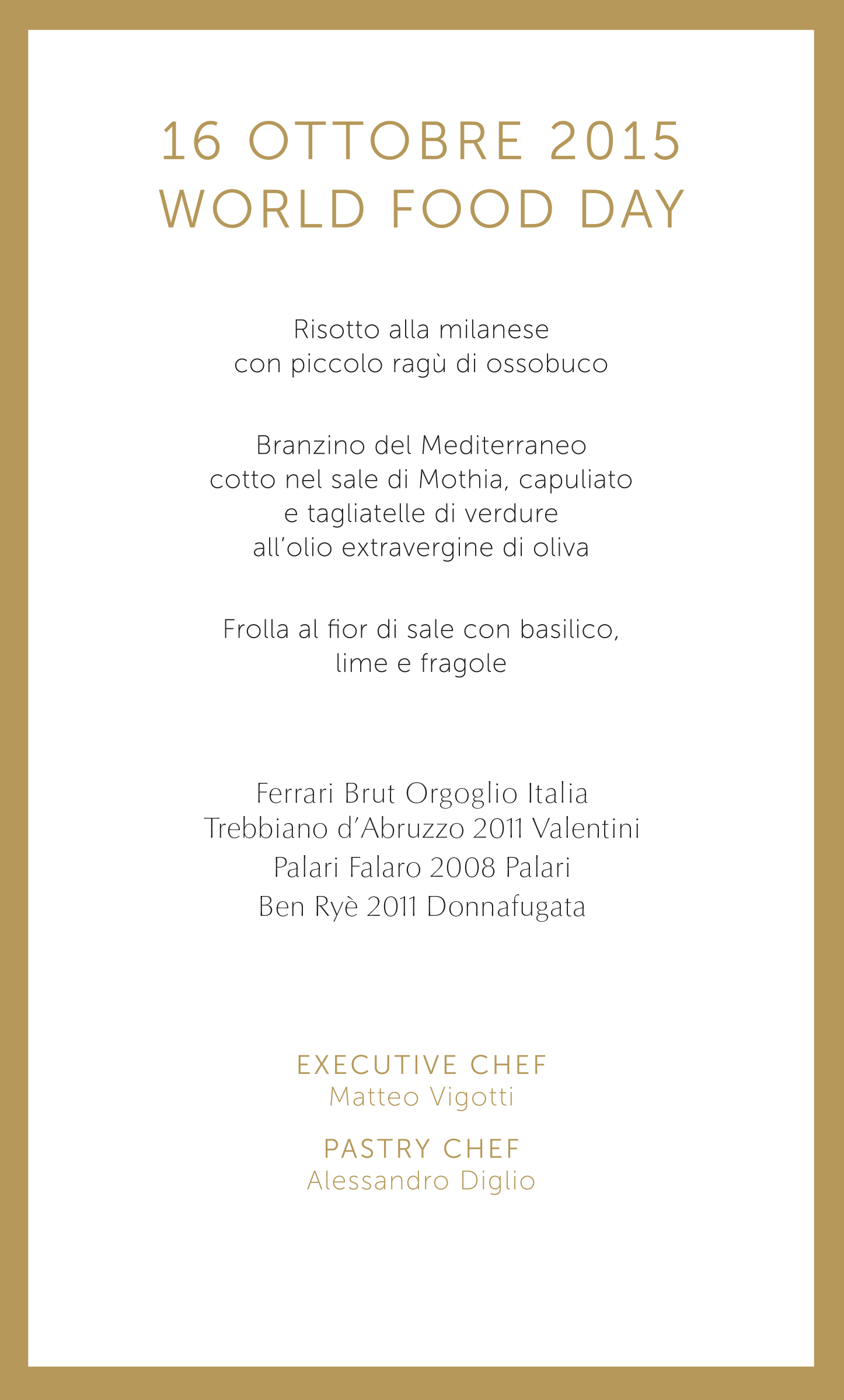 Ban Ki-moon e Sergio Mattarella brindano Ferrari Trentodoc alla Giornata Mondiale dell'Alimentazione