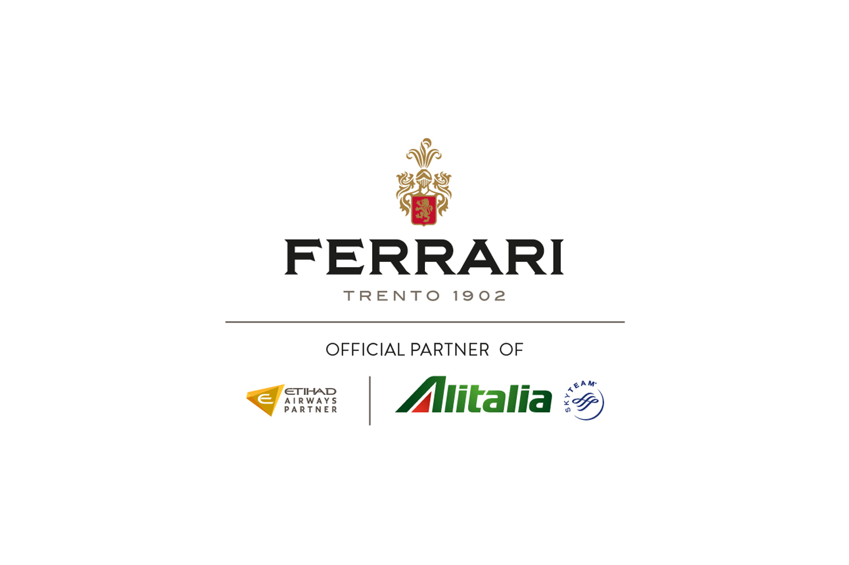 Ferrari è il brindisi ufficiale di Alitalia