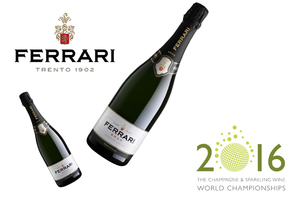 Le Cantine Ferrari premiate con ben cinque medaglie d'oro ai The Champagne and Sparkling Wine World Championships 2016