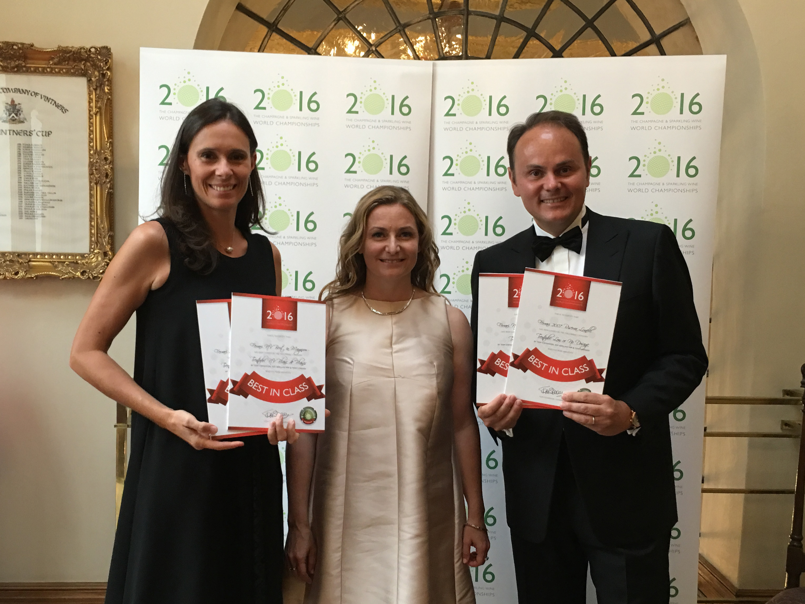 Ferrari Brut becomes World Champion Blanc de Blancs  and Best Italian Sparkling Wine