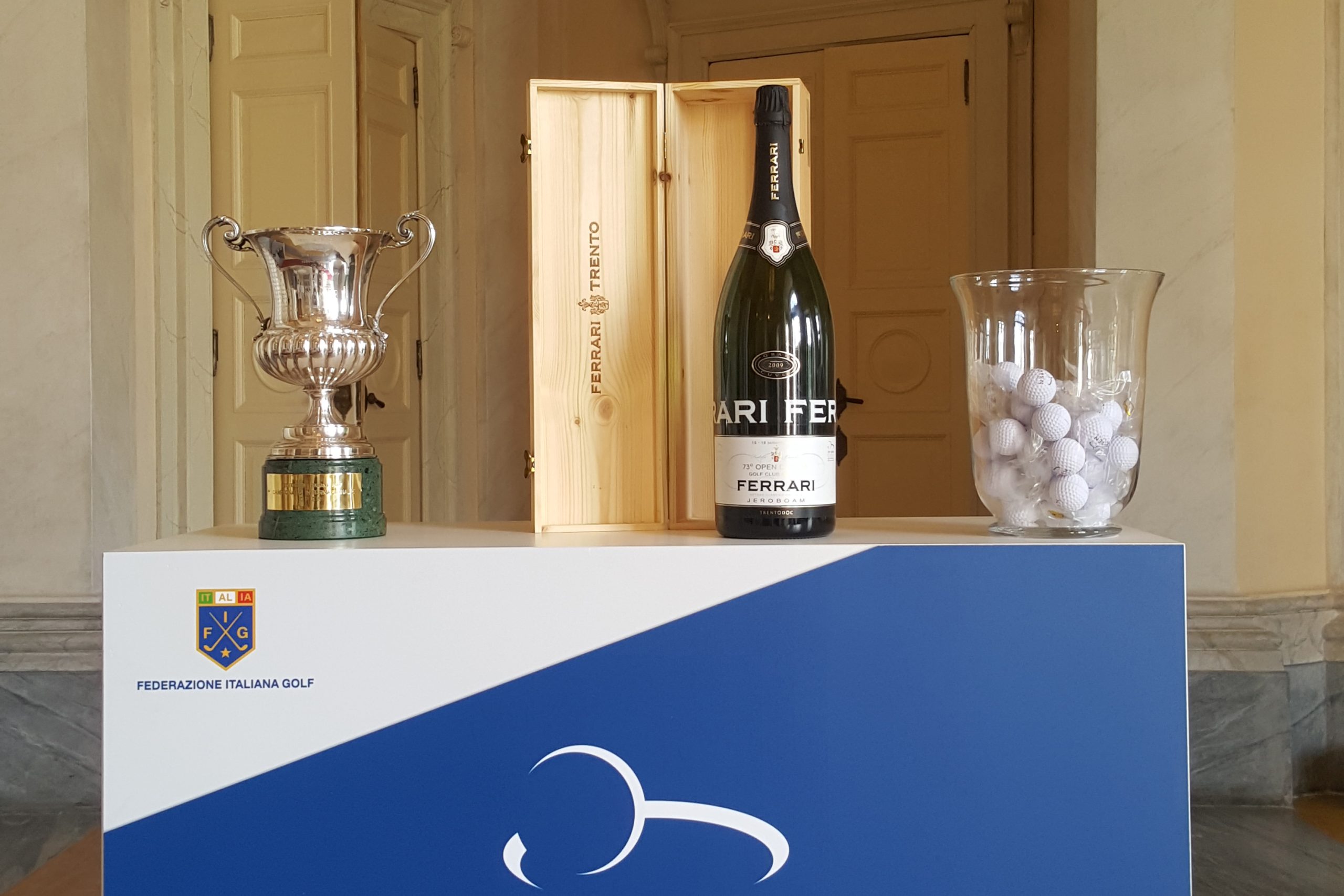 Le Cantine Ferrari e le Tenute Lunelli agli Open d'Italia di Golf