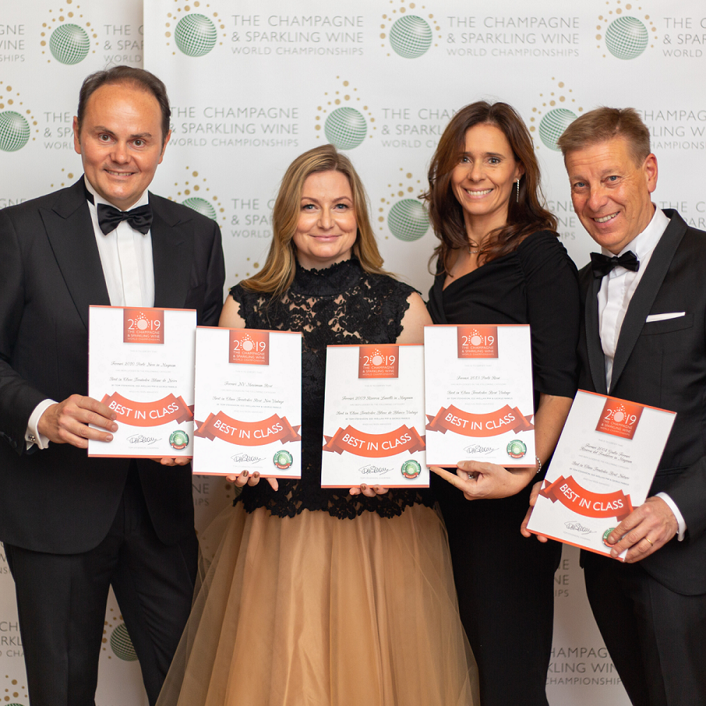 Grande successo delle Cantine Ferrari a “The Champagne & Sparkling Wine World Championships”