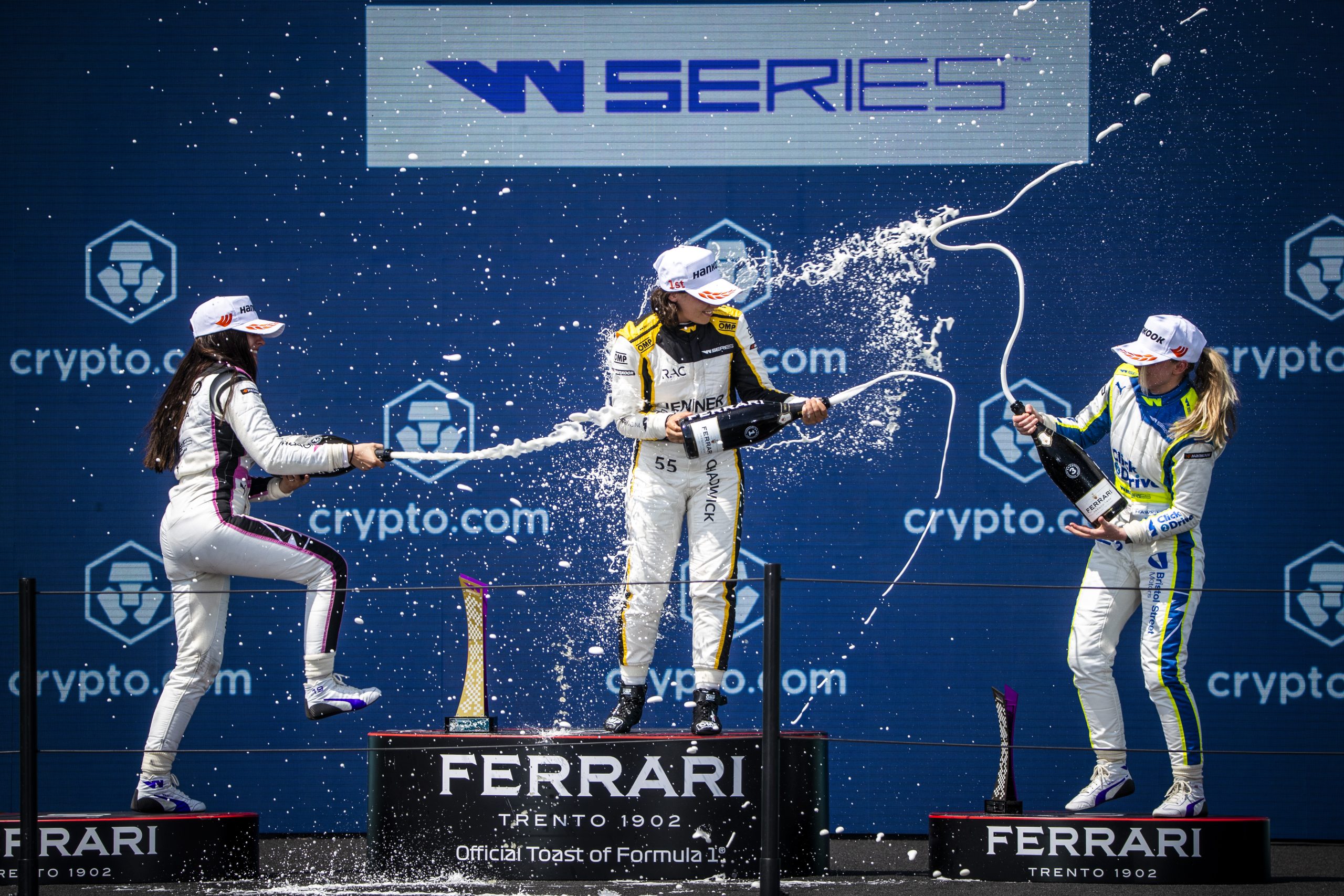 Ferrari Trento si conferma il brindisi ufficiale della W Series