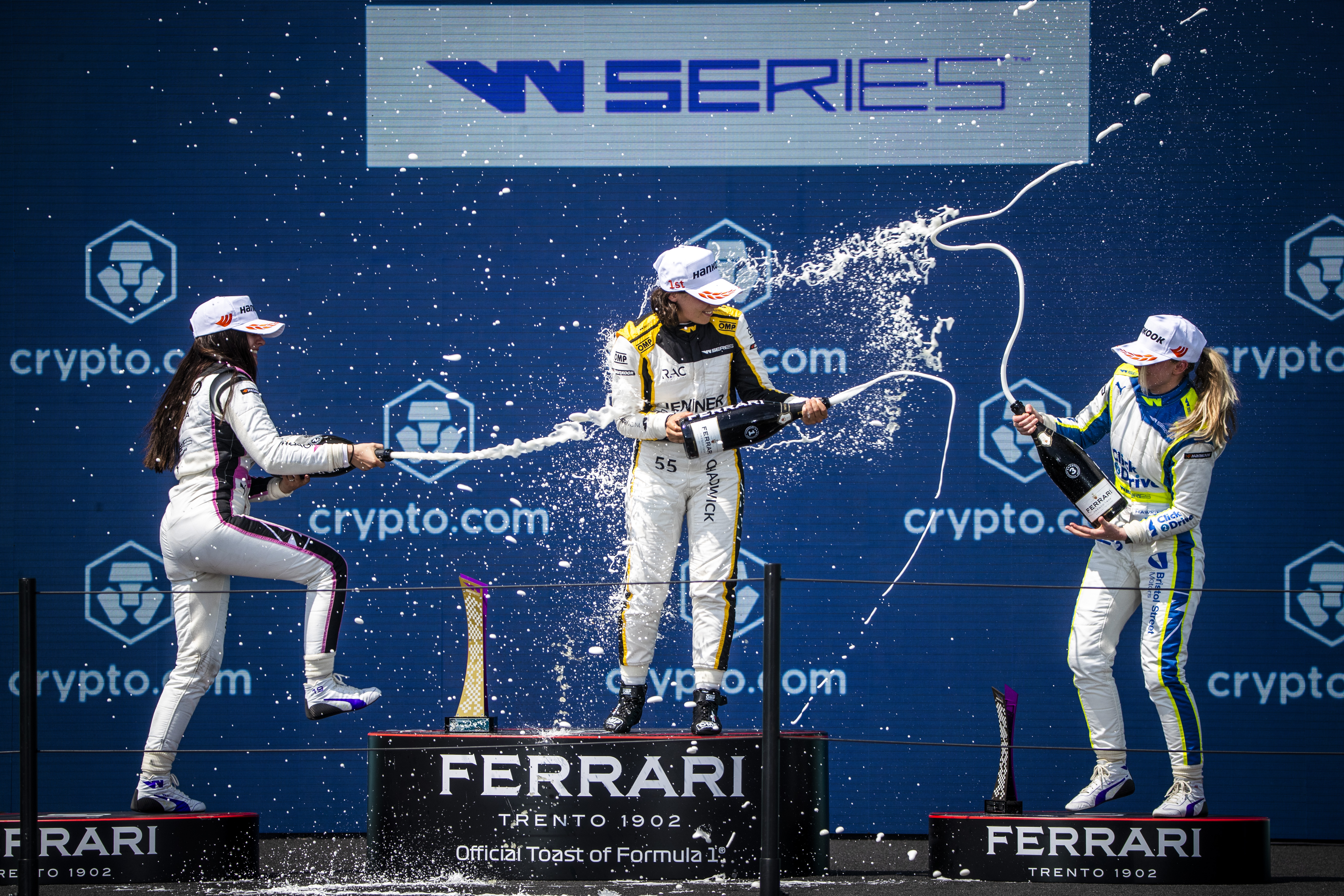 Ferrari Trento is the Official Toast of W Series, Starting its 2022 Season this Weekend in Miami