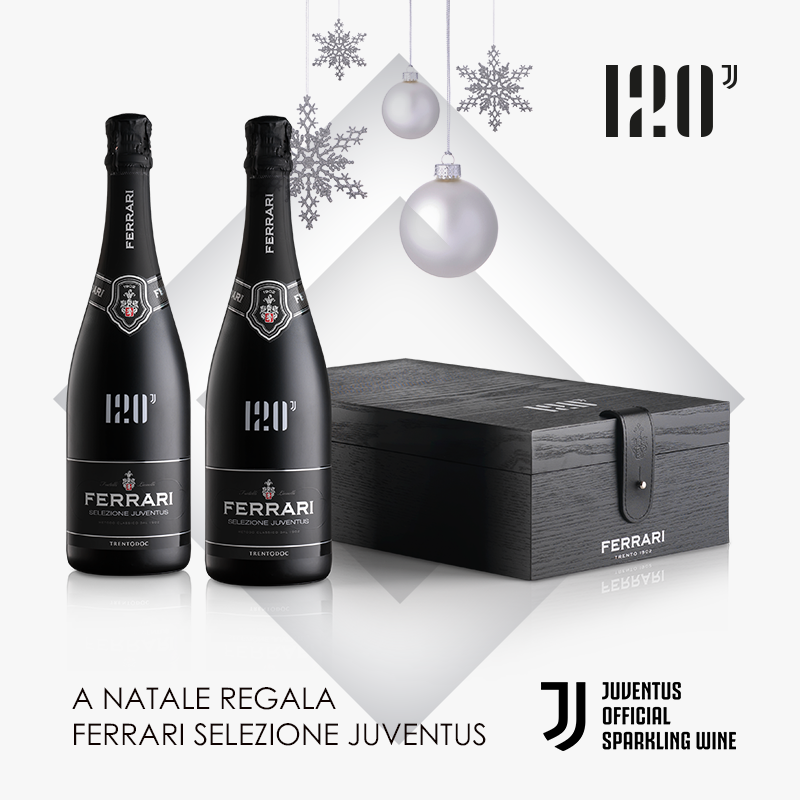 Il Natale in Casa Juventus celebrato con bollicine Ferrari