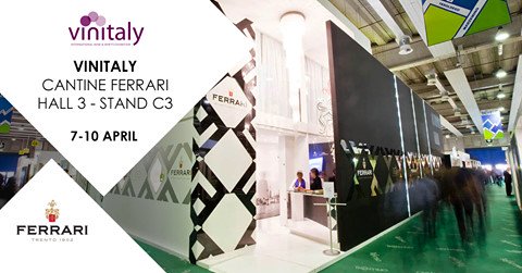 Ferrari e il Gruppo Lunelli tornano a Vinitaly 2019