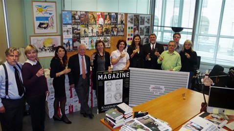 Consegnate a Giuseppe Di Piazza, direttore di “Sette” le 1.000 bottiglie di Ferrari per la ?Copertina dell?Anno?
