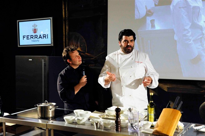 L?arte di Antonino Cannavacciuolo e del Ferrari assieme alla Città del Gusto del Gambero Rosso