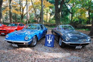 Brindisi soltanto con Ferrari al Maserati Day in Giappone