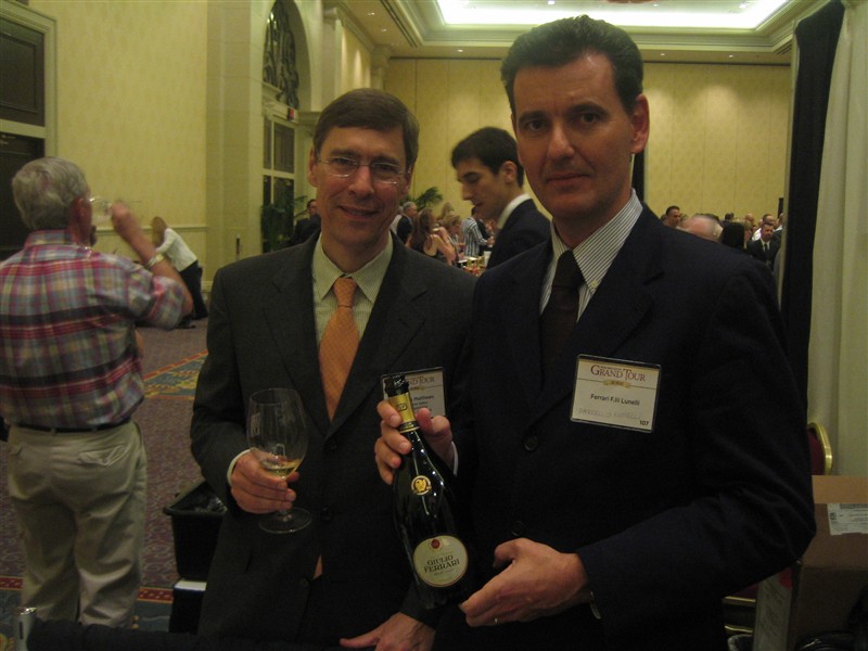 Wine Spectator's Grand Tour 2011: Giulio Ferrari is the only Italian sparkling wine invited