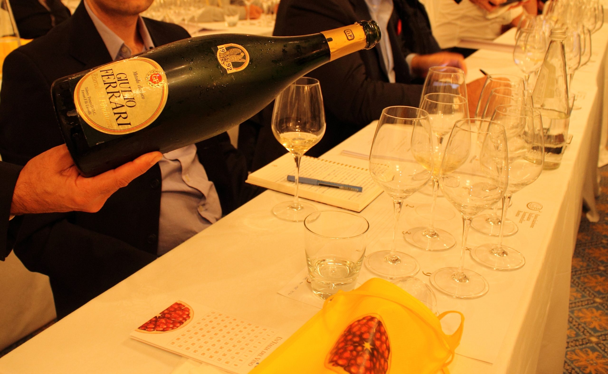 Marcello Lunelli guida una verticale di Giulio Ferrari in occasione del 46° Congresso dei sommelier italiani