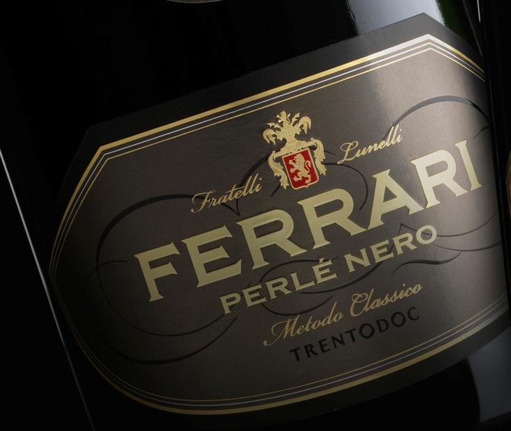 Ferrari Perlé Nero chosen by Wine Spectator as one of the best labels of OperaWine