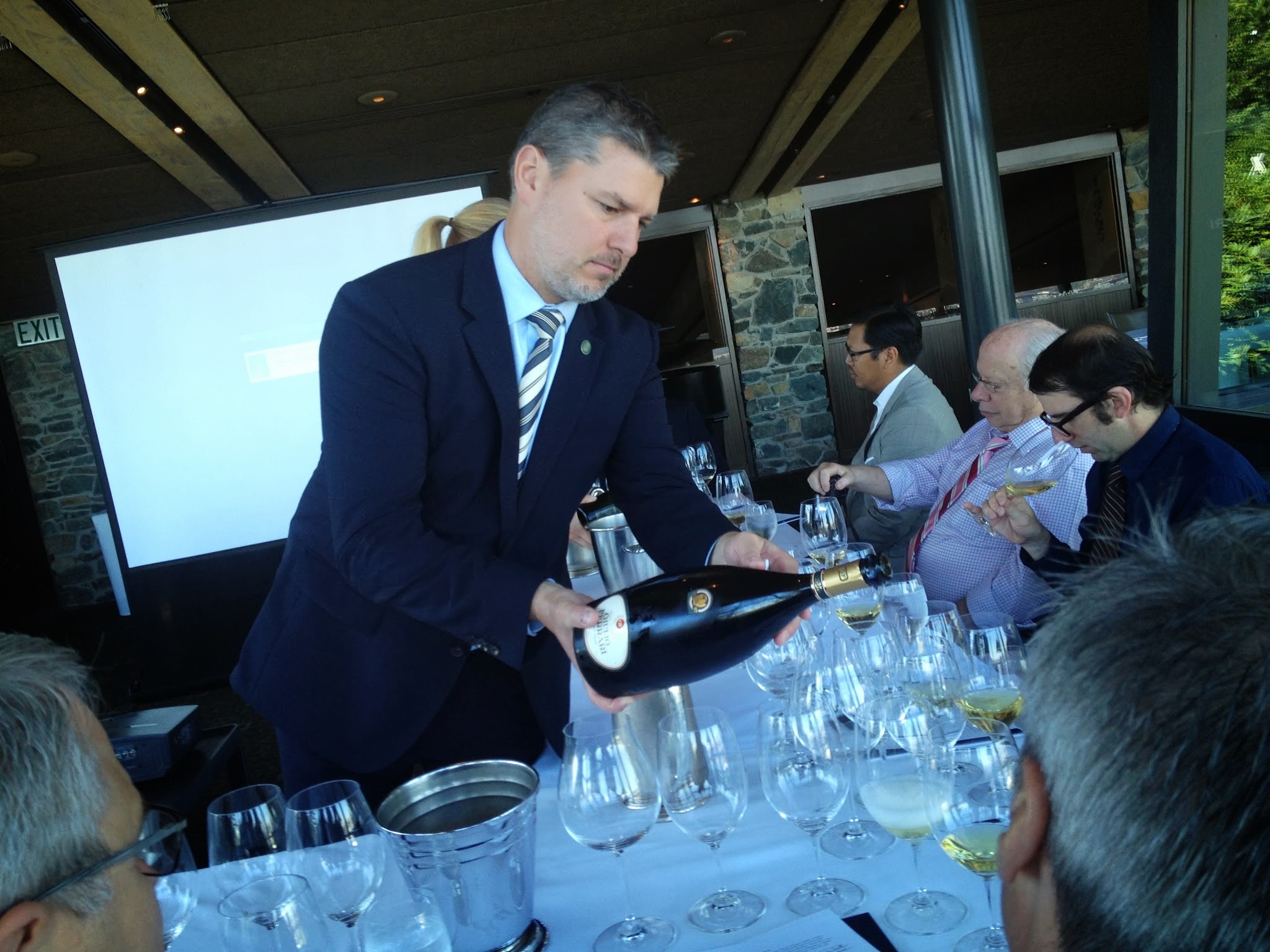 Marcello Lunelli presents the Ferrari labels in four of the most famous American restaurants