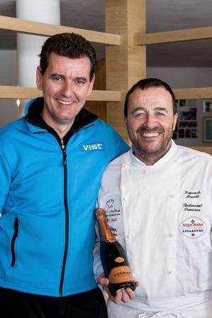 Anche le etichette Ferrari in pista all?Audi Chef?s Cup che riunisce in Alta Badia 80 top chef di tutto il mondo