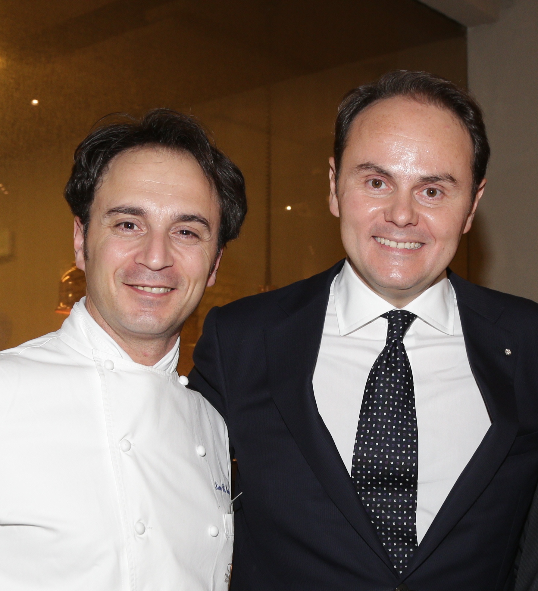 Le bollicine Ferrari accompagnano la nuova pasta creata da Gentile di Gragnano e da Nino Di Costanzo