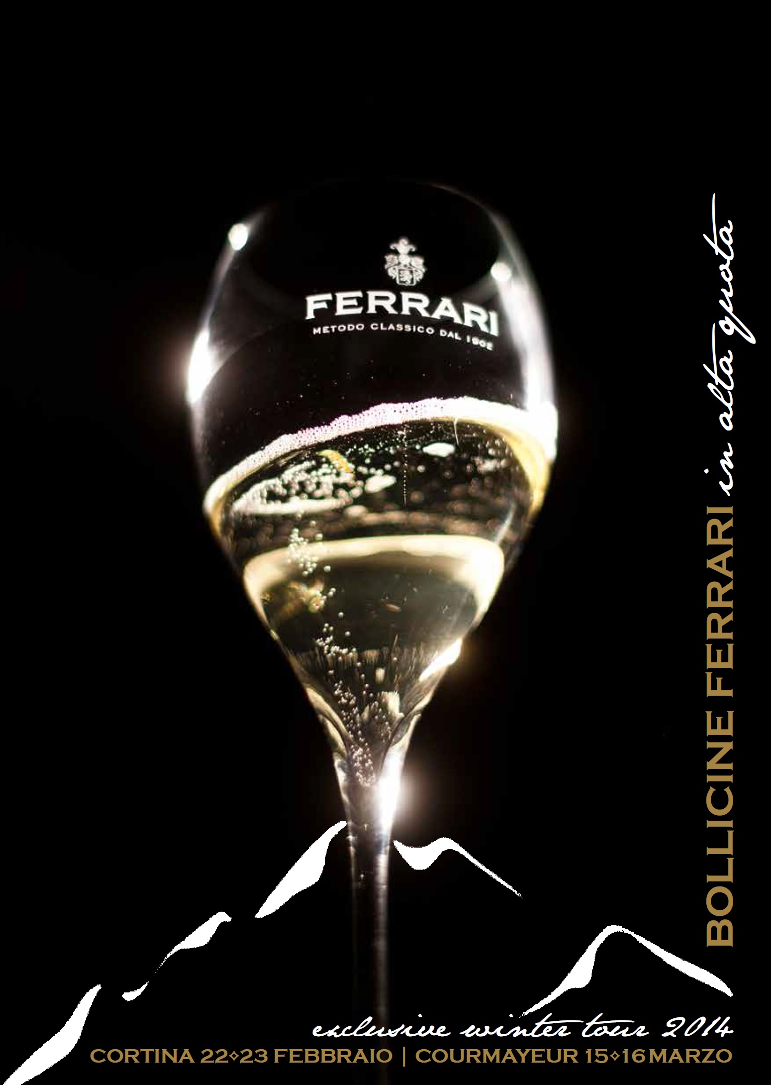 Bollicine Ferrari in Alta Quota