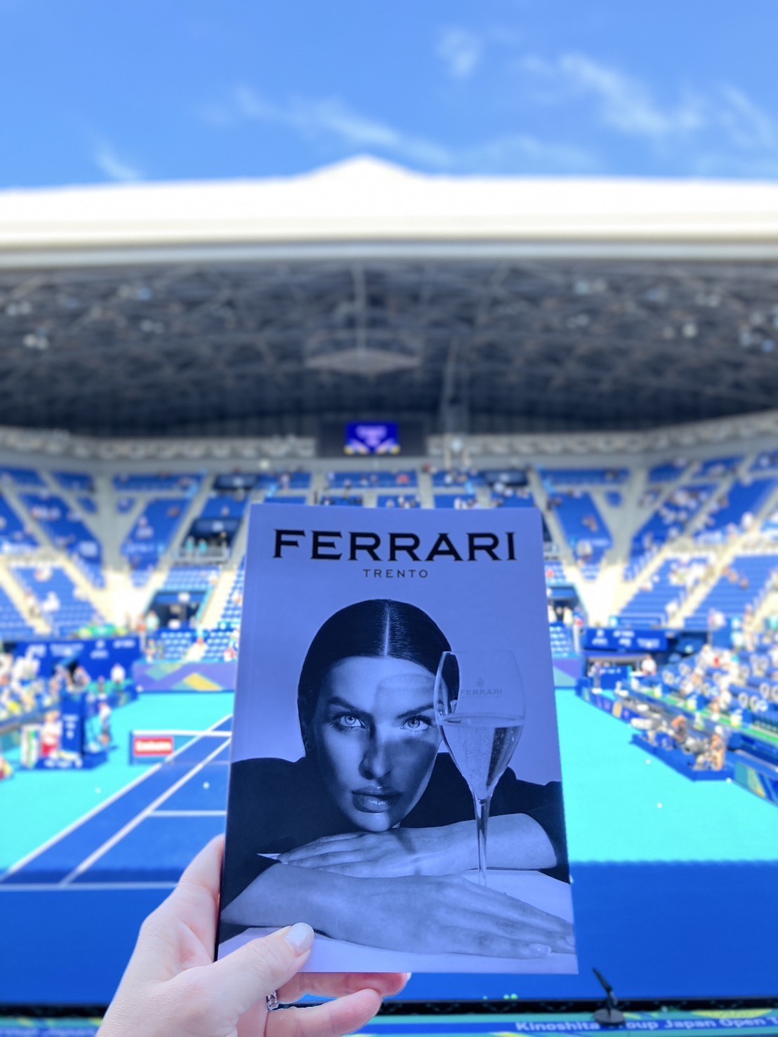 <strong>Ferrari Trento porta l’eccellenza italiana al Japan Open Tennis</strong>