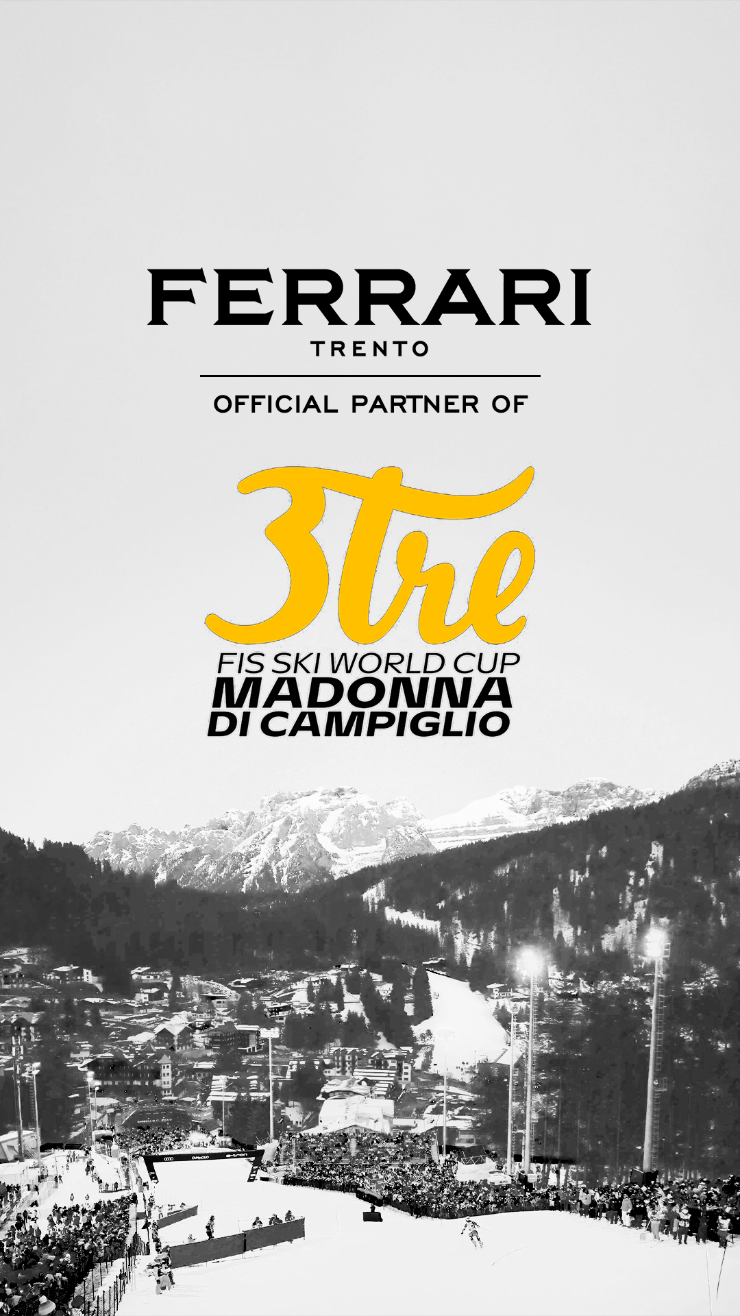 I Campioni della Coppa del Mondo di Sci brindano con Ferrari Trento sul podio della 3Tre